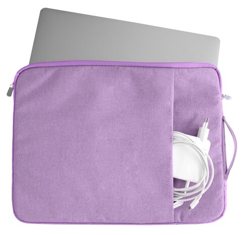 Coverzs Coverzs Luxus Laptoptasche 14 Zoll (Lila) Coverzs Coverzs Luxus Laptoptasche 14 Zoll (Lila)