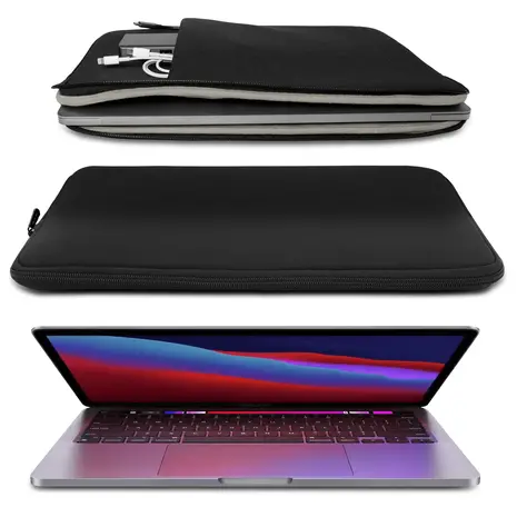 Coverzs Coverzs Laptoptasche 15.6 Zoll & 17 Zoll (Schwarz) Coverzs Coverzs Laptoptasche 15.6 Zoll & 17 Zoll (Schwarz)