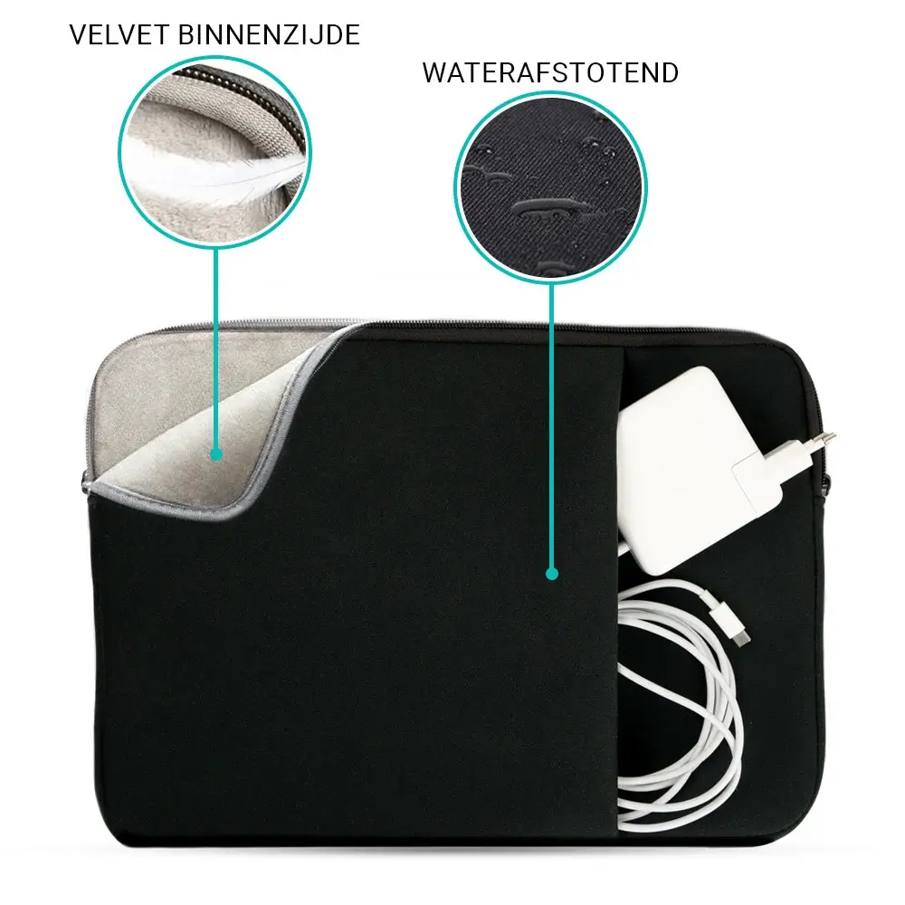 Coverzs Coverzs Laptoptasche 15.6 Zoll & 17 Zoll (Schwarz) Coverzs Coverzs Laptoptasche 15.6 Zoll & 17 Zoll (Schwarz)
