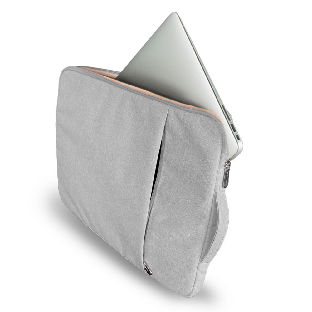 Coverzs Coverzs Luxus Laptoptasche 15.6 Zoll (Grau) Coverzs Coverzs Luxus Laptoptasche 15.6 Zoll (Grau)