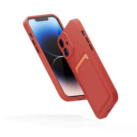 ShieldCase® ShieldCase iPhone 11 Rückseitehülle mit Kartenhalter (Terrakotta) ShieldCase® ShieldCase iPhone 11 Rückseitehülle mit Kartenhalter (Terrakotta)