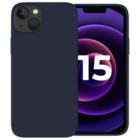 Ceezs Ceezs iPhone 15 Hülle Silikon (Dunkelblau)