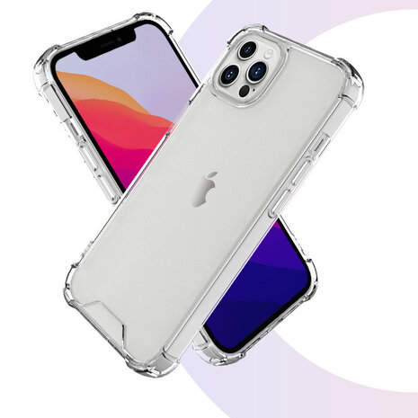 ShieldCase® ShieldCase iPhone 15 Pro Schockhülle (Transparent) ShieldCase® ShieldCase iPhone 15 Pro Schockhülle (Transparent)