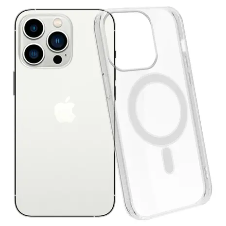 ShieldCase® ShieldCase iPhone 15 Pro Silikon Hülle mit MagSafe (Transparent) ShieldCase® ShieldCase iPhone 15 Pro Silikon Hülle mit MagSafe (Transparent)