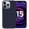 Ceezs Ceezs iPhone 15 Pro Hülle Silikon (Dunkelblau) Ceezs Ceezs iPhone 15 Pro Hülle Silikon (Dunkelblau)