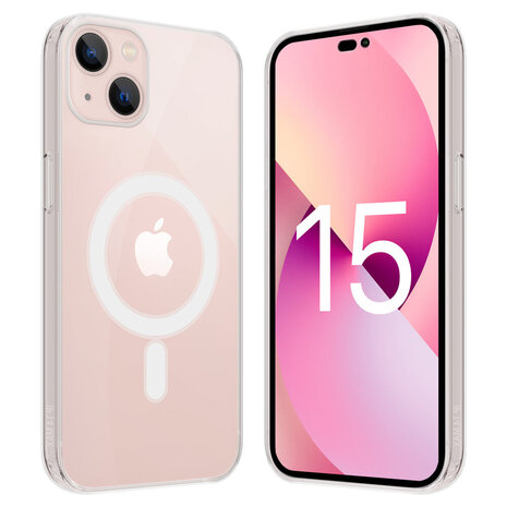 ShieldCase® ShieldCase iPhone 15 Silikon Hülle mit MagSafe (Transparent) ShieldCase® ShieldCase iPhone 15 Silikon Hülle mit MagSafe (Transparent)