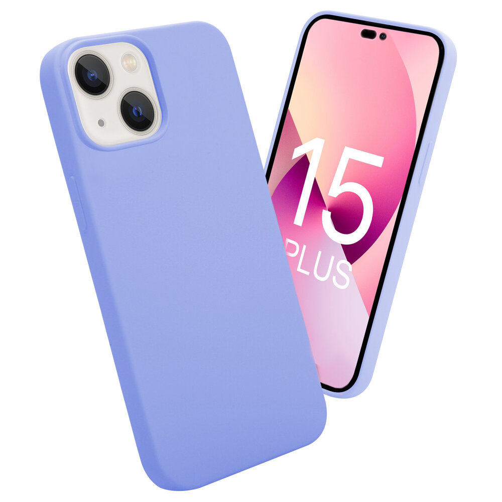 ShieldCase® ShieldCase iPhone 15 Plus Silikonhülle (Lila)