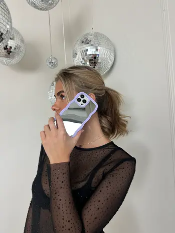 xoxo Wildhearts xoxo Wildhearts Wavy mirror case Lilac - iPhone 12 Pro Max Hülle xoxo Wildhearts xoxo Wildhearts Wavy mirror case Lilac - iPhone 12 Pro Max Hülle