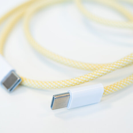 ShieldCase® ShieldCase USB-C auf USB-C kabel für Samsung-Modelle 1 Meter (Gelb) ShieldCase® ShieldCase USB-C auf USB-C kabel für Samsung-Modelle 1 Meter (Gelb)