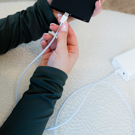 ShieldCase® ShieldCase USB-C auf USB-C kabel für Samsung-Modelle 1 Meter (Weiß) ShieldCase® ShieldCase USB-C auf USB-C kabel für Samsung-Modelle 1 Meter (Weiß)