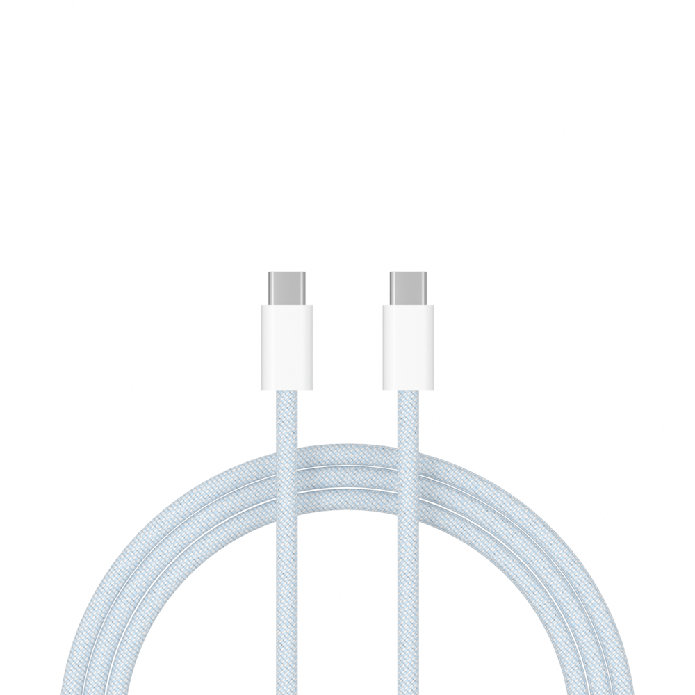 ShieldCase® ShieldCase USB-C auf USB-C kabel für Samsung-Modelle 1 Meter (Blau)