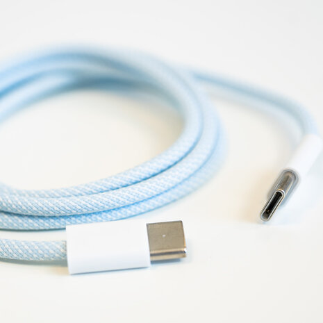 ShieldCase® ShieldCase USB-C auf USB-C kabel für Samsung-Modelle 1 Meter (Blau)