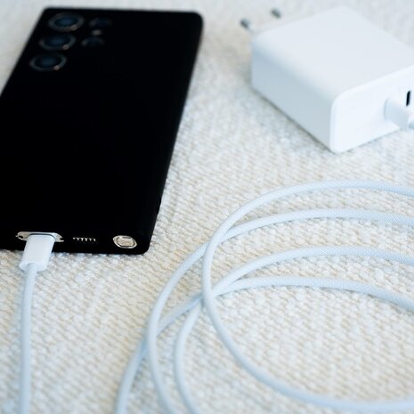 ShieldCase® ShieldCase USB-C auf USB-C kabel für Samsung-Modelle 2 Meter (Weiß) ShieldCase® ShieldCase USB-C auf USB-C kabel für Samsung-Modelle 2 Meter (Weiß)