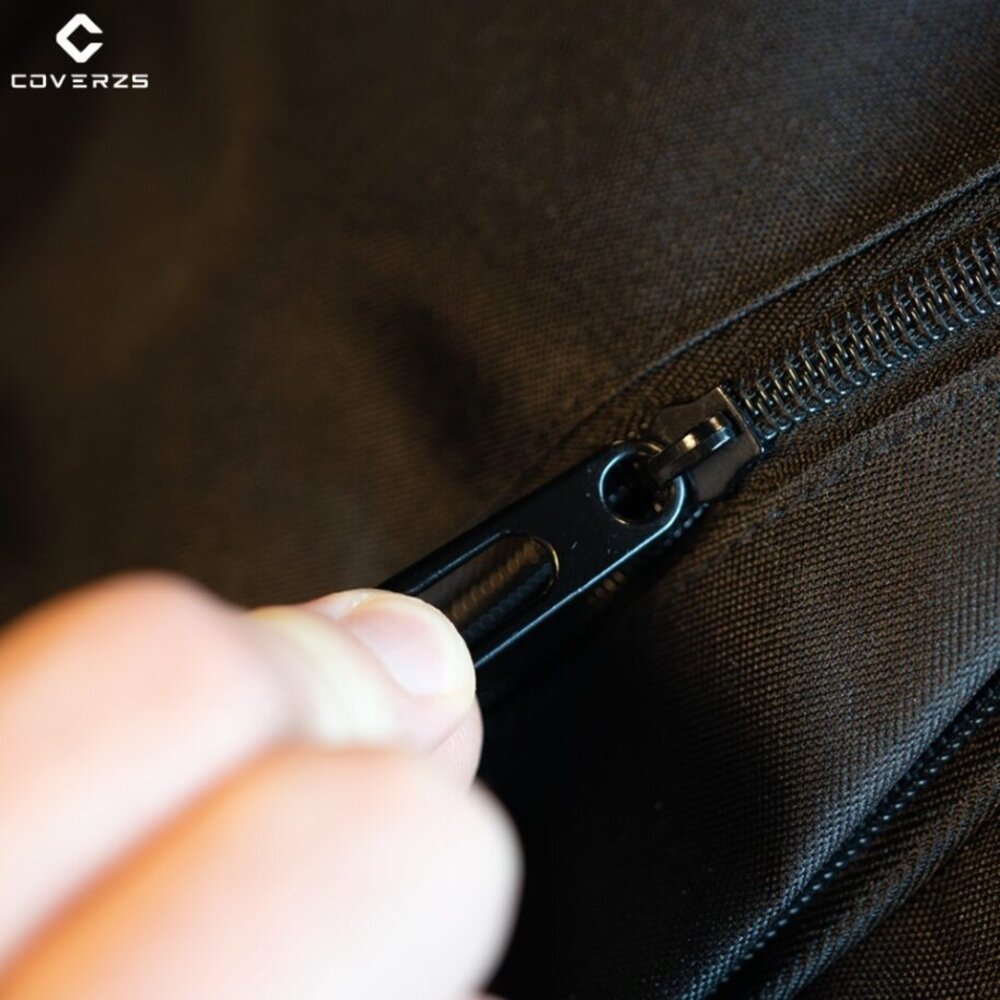 Coverzs Coverzs Anti-Diebstahl-Rucksack mit Laptop-Fach (schwarz)