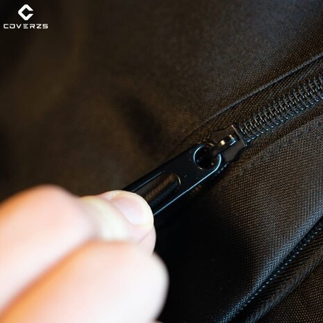 Coverzs Coverzs Anti-Diebstahl-Rucksack mit Laptop-Fach (schwarz)