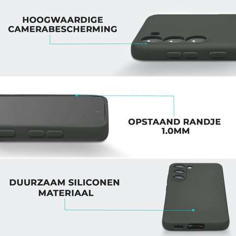 ShieldCase® ShieldCase Samsung Galaxy S24 Plus Silikonhülle (dunkelgrün) ShieldCase® ShieldCase Samsung Galaxy S24 Plus Silikonhülle (dunkelgrün)