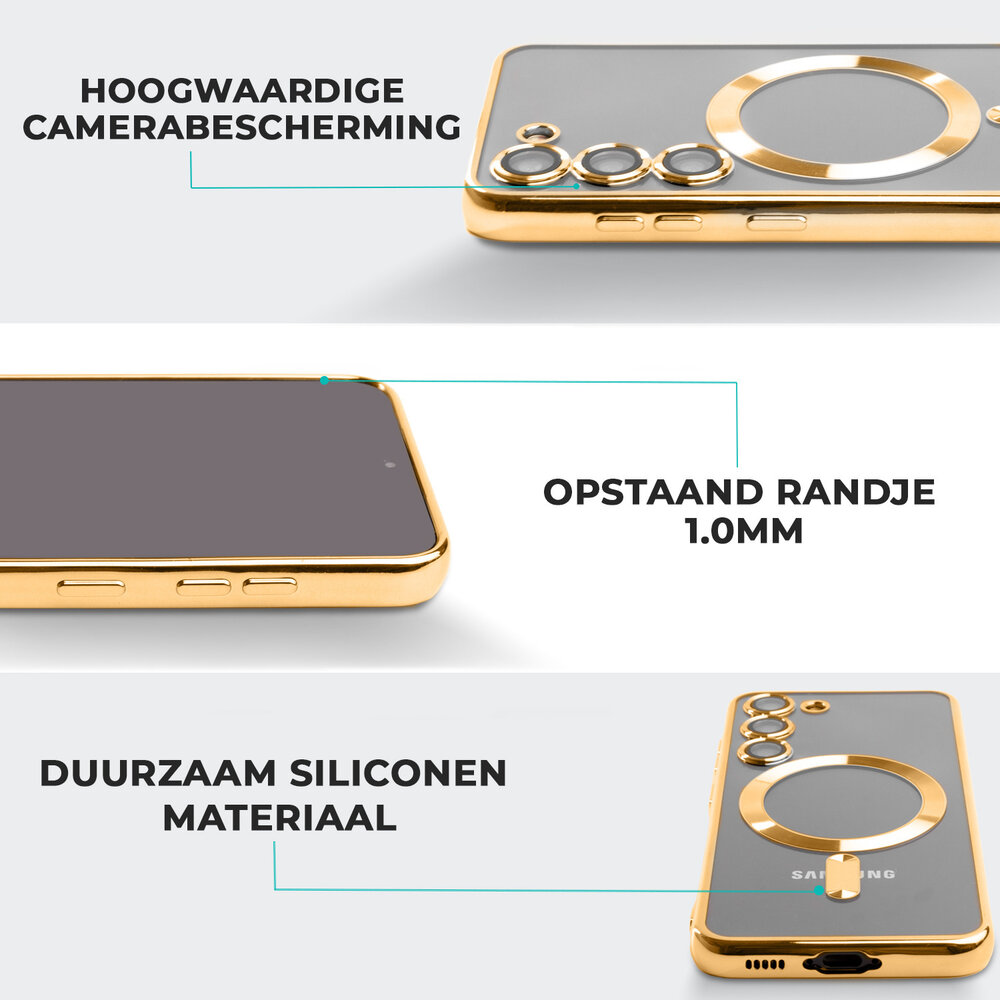 ShieldCase® ShieldCase Samsung Galaxy S24 Plus Hülle mit Kameraabdeckung (Gold) ShieldCase® ShieldCase Samsung Galaxy S24 Plus Hülle mit Kameraabdeckung (Gold)