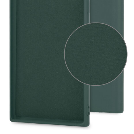 ShieldCase® ShieldCase Samsung Galaxy S24 Ultra Silikonhülle (dunkelgrün) ShieldCase® ShieldCase Samsung Galaxy S24 Ultra Silikonhülle (dunkelgrün)