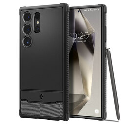 Spigen Spigen Samsung Galaxy S24 Ultra Rugged Armor Hülle (schwarz) Spigen Spigen Samsung Galaxy S24 Ultra Rugged Armor Hülle (schwarz)