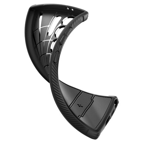 Spigen Spigen Samsung Galaxy S24 Ultra Rugged Armor Hülle (schwarz)