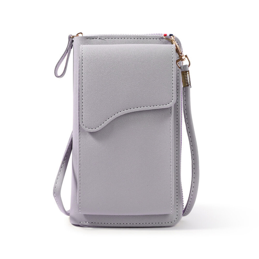 Coverzs Coverzs Handytasche Leder mit Geldbörse (Lavendel) Coverzs Coverzs Handytasche Leder mit Geldbörse (Lavendel)