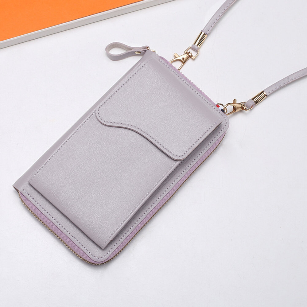 Coverzs Coverzs Handytasche Leder mit Geldbörse (Lavendel) Coverzs Coverzs Handytasche Leder mit Geldbörse (Lavendel)