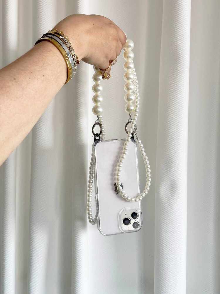 ShieldCase® ShieldCase iPhone 14 Pro TPU-Hülle mit Perlenkordel (Transparent) ShieldCase® ShieldCase iPhone 14 Pro TPU-Hülle mit Perlenkordel (Transparent)