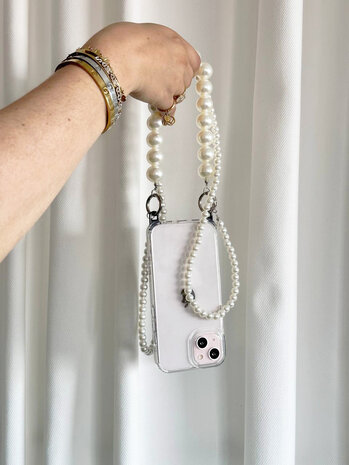 ShieldCase® ShieldCase iPhone 13 TPU-Hülle mit Perlenkordel (Transparent) ShieldCase® ShieldCase iPhone 13 TPU-Hülle mit Perlenkordel (Transparent)