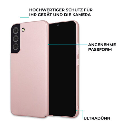 ShieldCase® ShieldCase Samsung Galaxy S24 Slim Hülle (Rosa) ShieldCase® ShieldCase Samsung Galaxy S24 Slim Hülle (Rosa)