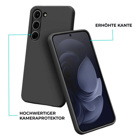 Ceezs Ceezs Samsung Galaxy S24 Silikonhülle (schwarz)