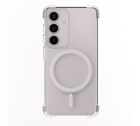 ShieldCase® Samsung Galaxy S24 MagSafe Shock Hülle (transparent)