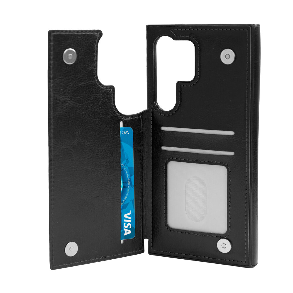 ShieldCase® ShieldCase Samsung Galaxy S24 Ultra Wallet Hülle (schwarz) ShieldCase® ShieldCase Samsung Galaxy S24 Ultra Wallet Hülle (schwarz)