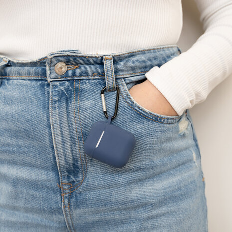 ShieldCase® Shieldcase Apple Airpods Silikonhülle (Dunkelblau) ShieldCase® Shieldcase Apple Airpods Silikonhülle (Dunkelblau)