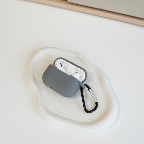 ShieldCase® Schild Fall Airpods Pro Silikonhülle (Grau) ShieldCase® Schild Fall Airpods Pro Silikonhülle (Grau)