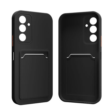 ShieldCase® ShieldCase Samsung Galaxy A25 Silikonhülle mit Kartenhalter (Schwarz) ShieldCase® ShieldCase Samsung Galaxy A25 Silikonhülle mit Kartenhalter (Schwarz)