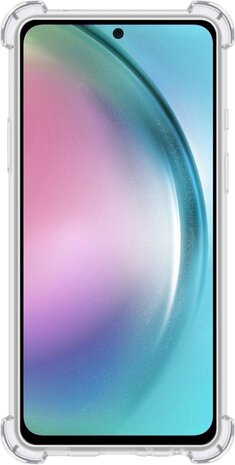 ShieldCase® ShieldCase Samsung Galaxy A25 Shock Case mit Kartenhalter (Transparent)