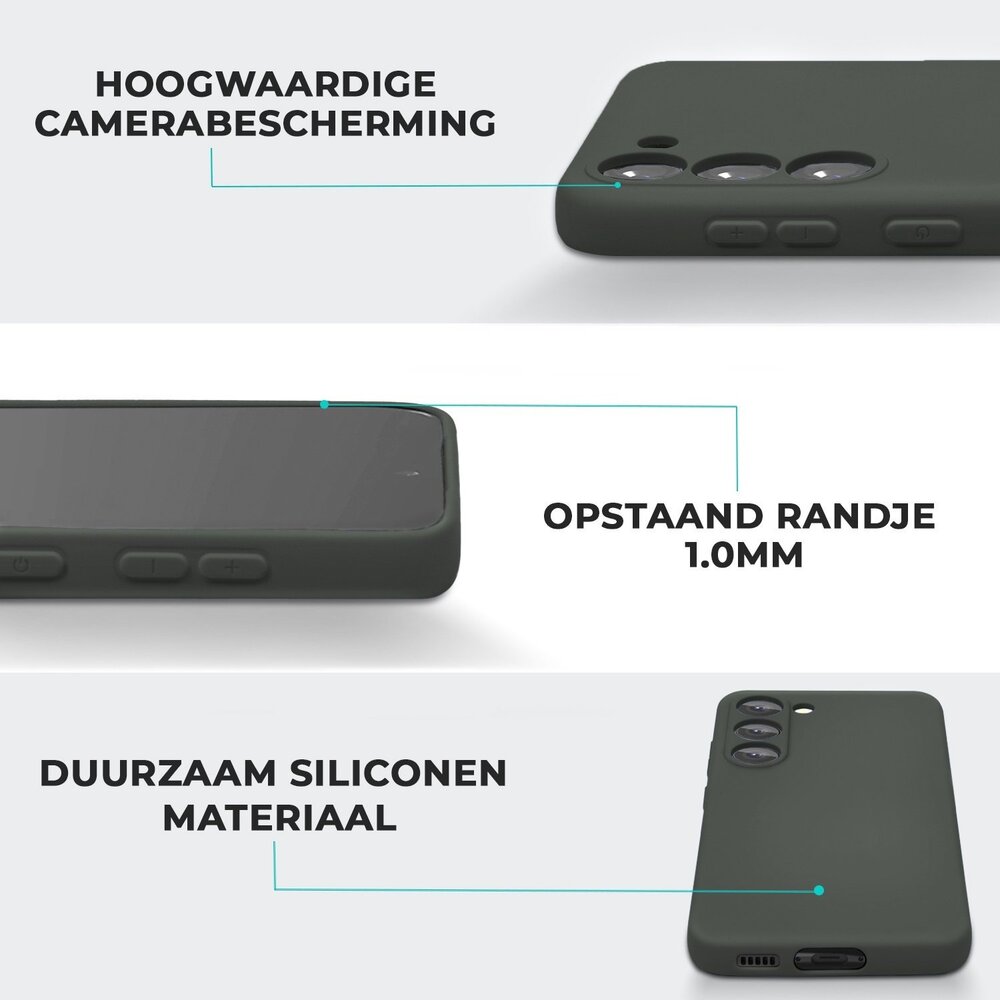 ShieldCase® ShieldCase Samsung Galaxy A35 Silikonhülle (Dunkelgrün) ShieldCase® ShieldCase Samsung Galaxy A35 Silikonhülle (Dunkelgrün)