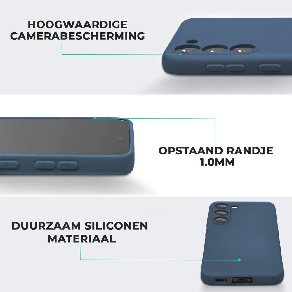 ShieldCase® ShieldCase Samsung Galaxy A55 Silikonhülle (Dunkelblau) ShieldCase® ShieldCase Samsung Galaxy A55 Silikonhülle (Dunkelblau)