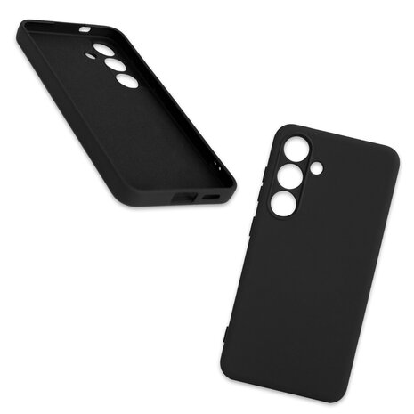 Ceezs Ceezs Samsung Galaxy A15 Silikonhülle (Schwarz) Ceezs Ceezs Samsung Galaxy A15 Silikonhülle (Schwarz)