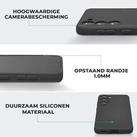 Ceezs Ceezs Samsung Galaxy A15 Silikonhülle (Schwarz) Ceezs Ceezs Samsung Galaxy A15 Silikonhülle (Schwarz)
