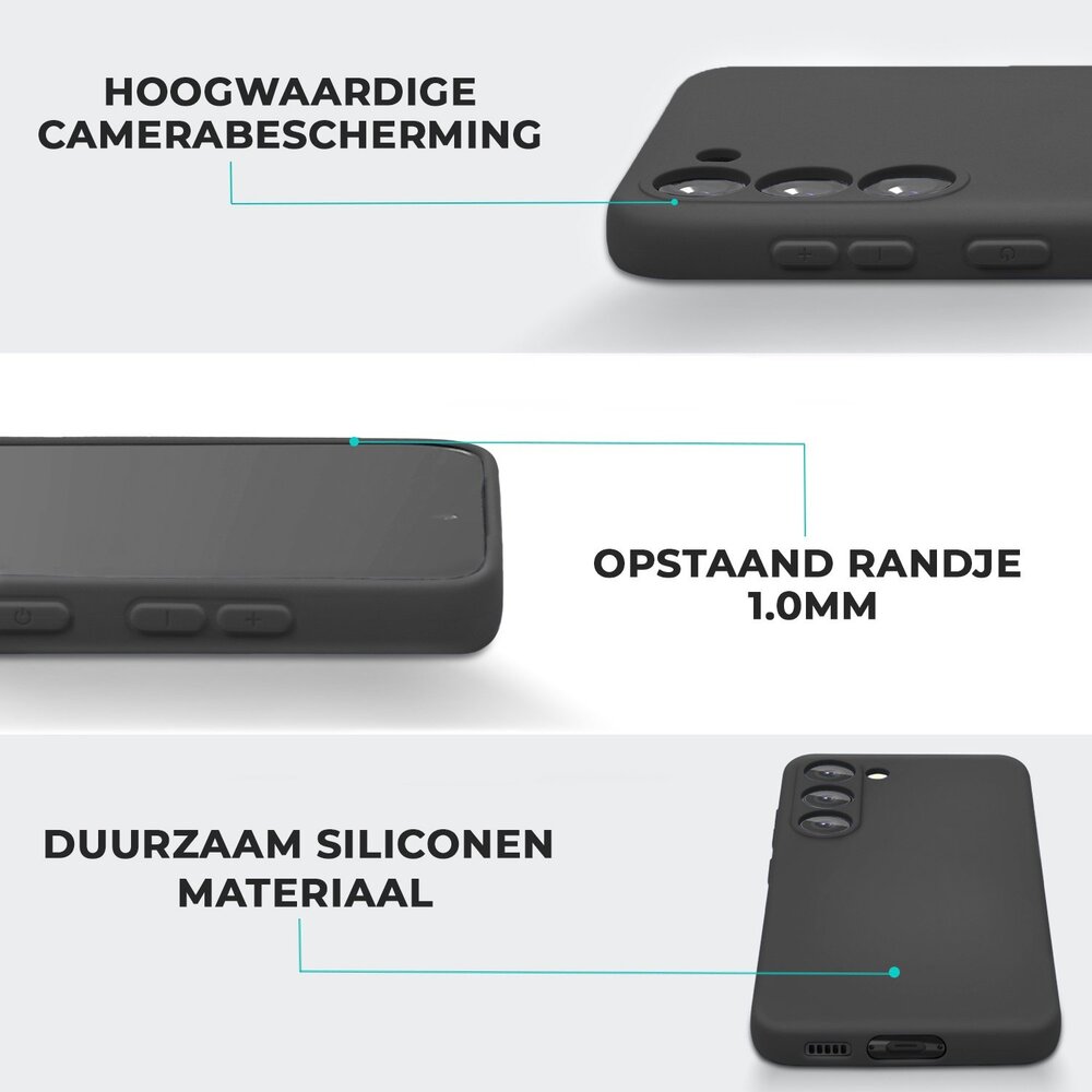 Ceezs Ceezs Samsung Galaxy A25 Silikonhülle (Schwarz) Ceezs Ceezs Samsung Galaxy A25 Silikonhülle (Schwarz)