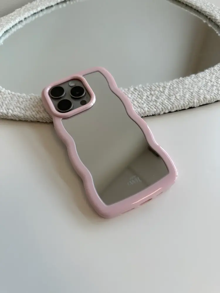 xoxo Wildhearts xoxo Wildhearts Wavy mirror case Pink - iPhone 12 Pro Hülle xoxo Wildhearts xoxo Wildhearts Wavy mirror case Pink - iPhone 12 Pro Hülle
