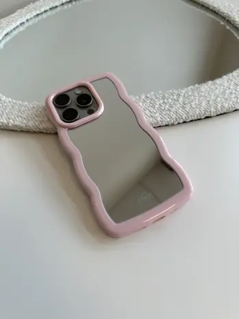 xoxo Wildhearts xoxo Wildhearts Wavy mirror case Pink - iPhone 12 Pro Hülle xoxo Wildhearts xoxo Wildhearts Wavy mirror case Pink - iPhone 12 Pro Hülle