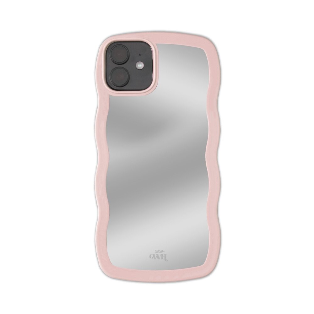xoxo Wildhearts xoxo Wildhearts Wavy mirror case Pink - iPhone 12 Hülle xoxo Wildhearts xoxo Wildhearts Wavy mirror case Pink - iPhone 12 Hülle