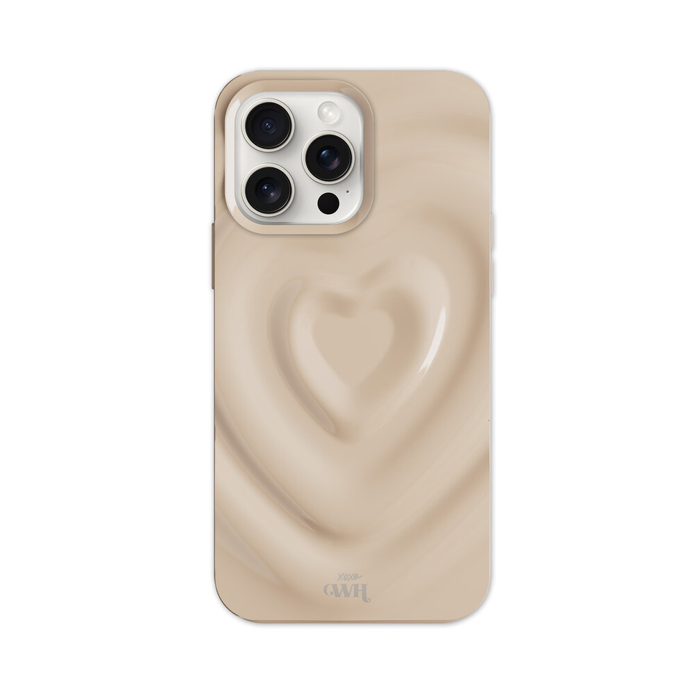 xoxo Wildhearts xoxo Wildhearts Biggest Love Creme - iPhone 14 Pro Max Hülle xoxo Wildhearts xoxo Wildhearts Biggest Love Creme - iPhone 14 Pro Max Hülle