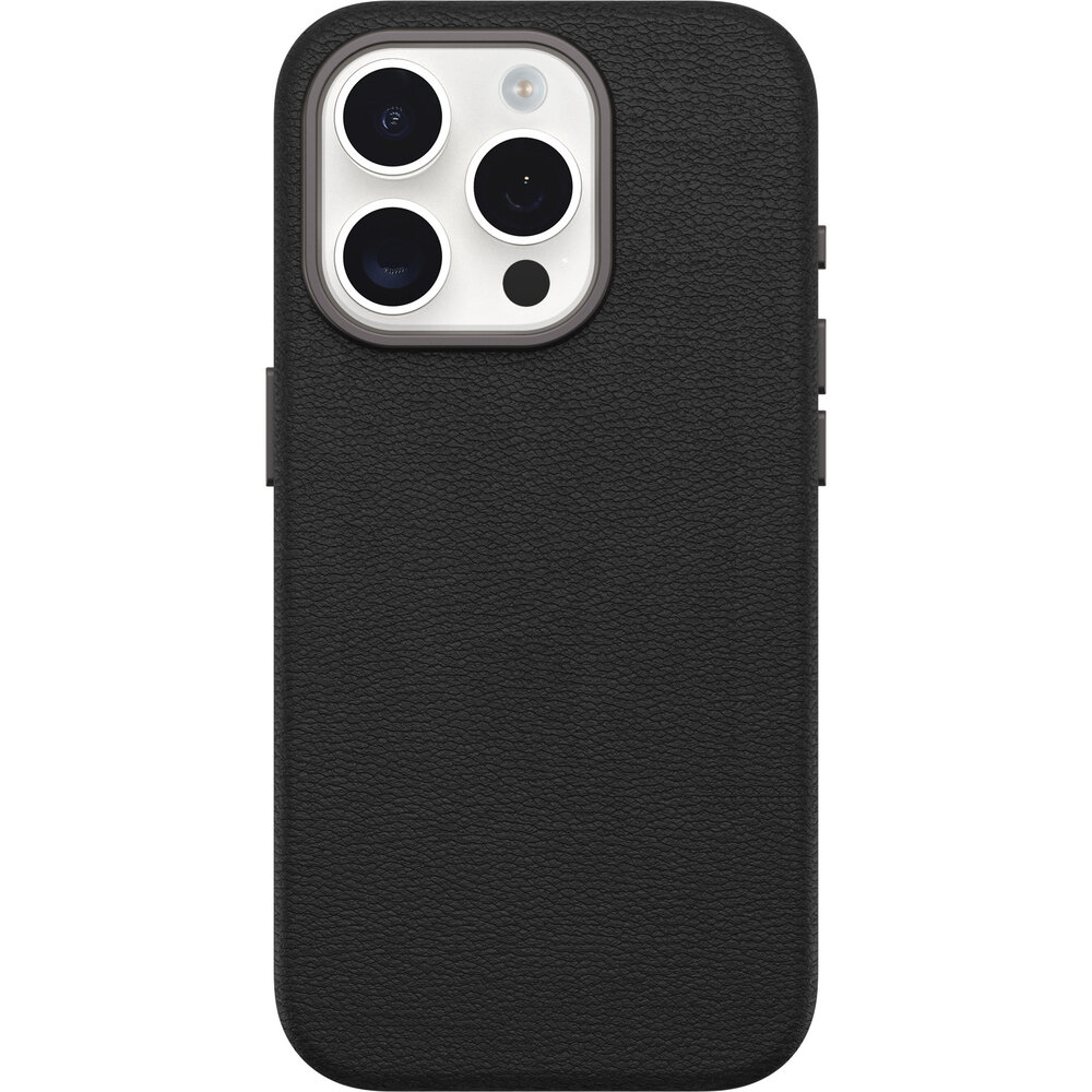 Otterbox OtterBox Symmetry iPhone 15 Pro Hülle Cactus Leder (Schwarz) Otterbox OtterBox Symmetry iPhone 15 Pro Hülle Cactus Leder (Schwarz)