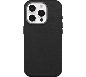 Otterbox OtterBox Symmetry iPhone 15 Pro Hülle Cactus Leder (Schwarz)