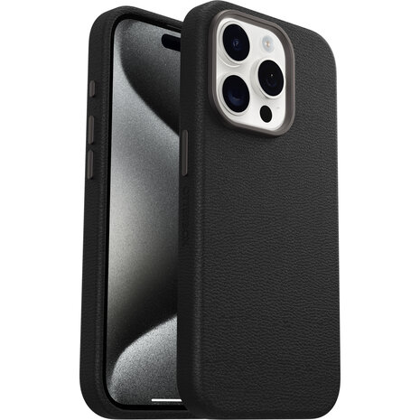 Otterbox OtterBox Symmetry iPhone 15 Pro Hülle Cactus Leder (Schwarz) Otterbox OtterBox Symmetry iPhone 15 Pro Hülle Cactus Leder (Schwarz)