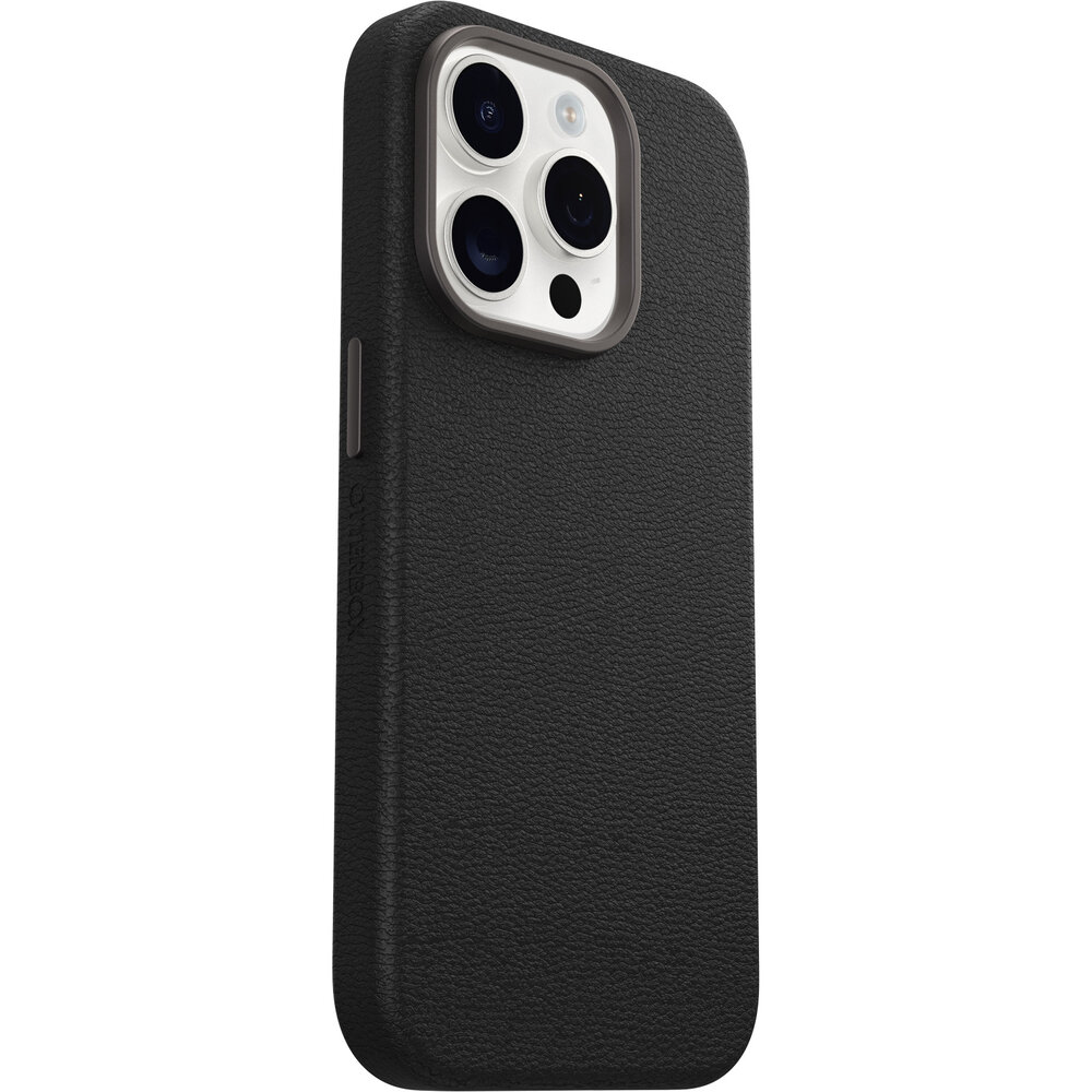 Otterbox OtterBox Symmetry iPhone 15 Pro Hülle Cactus Leder (Schwarz) Otterbox OtterBox Symmetry iPhone 15 Pro Hülle Cactus Leder (Schwarz)