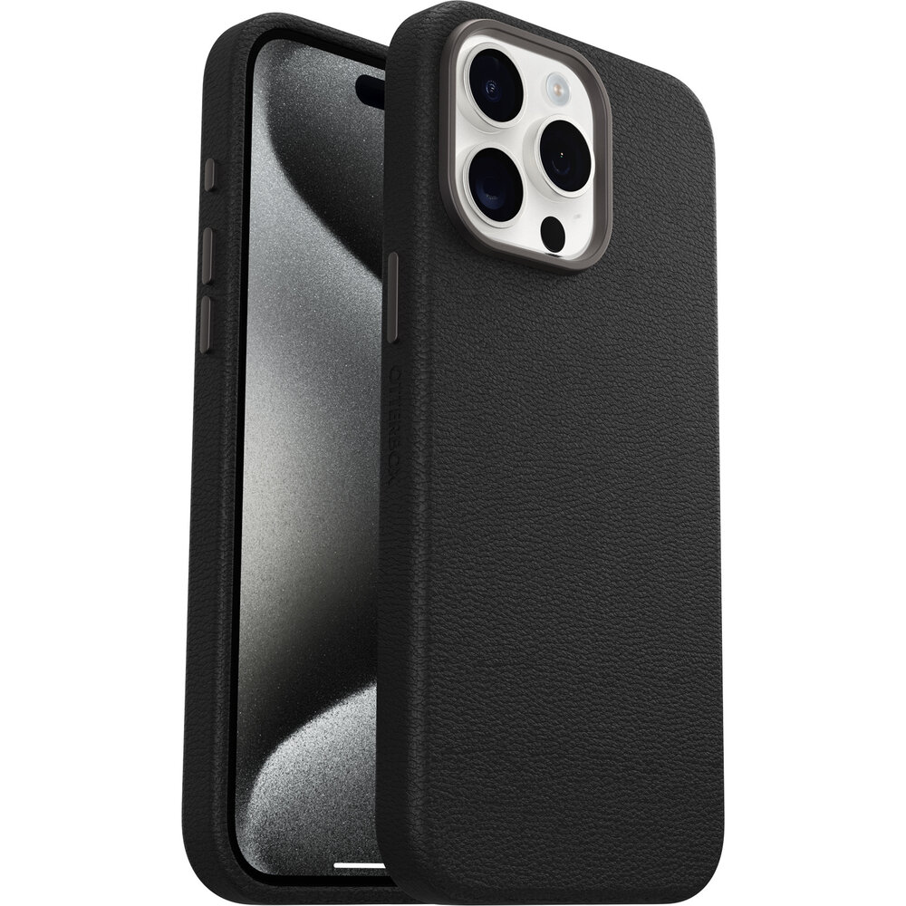 Otterbox OtterBox Symmetry iPhone 15 Pro Max Hülle Cactus Leder (Schwarz) Otterbox OtterBox Symmetry iPhone 15 Pro Max Hülle Cactus Leder (Schwarz)